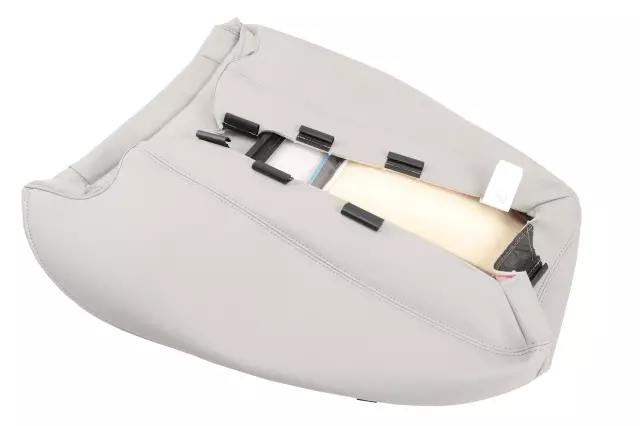 Light Titanium Passenger Seat Back Cushion Cover - GM (20987377)