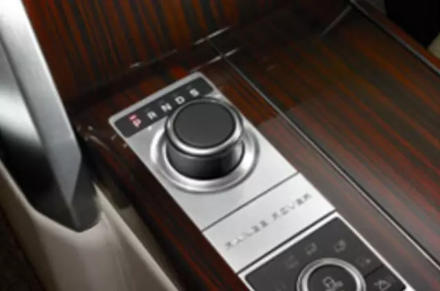 VPLGS0277 - : Rotary Shifter - Leather, Pre 17MY for Land-Rover Image