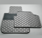Rubber Floor Mats With Carpeted Heel Pad - BMW (51470427561)