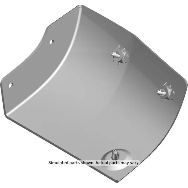 84621832 - : Black Rear Passenger Side Pickup Box Paint Protector for Chevrolet: Silverado 1500, Silverado 1500 LTD Image