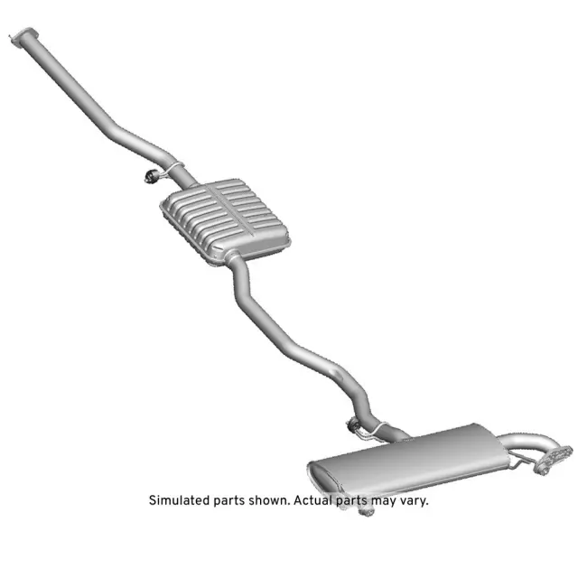 86807341 - : Muffler &amp; Pipe for Chevrolet: Equinox Image