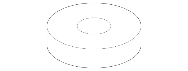 902100520564 - Attachment Parts: Washer for Mercedes-Benz: C240, C320 Image image