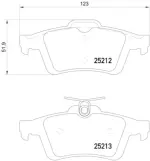 355015761 - : Disc Brake Pad Set for Hella Pagid Image