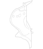 2126300689 - : Mount for Mercedes-Benz: E350, E63 AMG, E63 AMG S Image