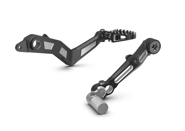 KIT016K8011 - Kits: Adjustable Footbrake Levers, Black for BMW-Motorrad Image