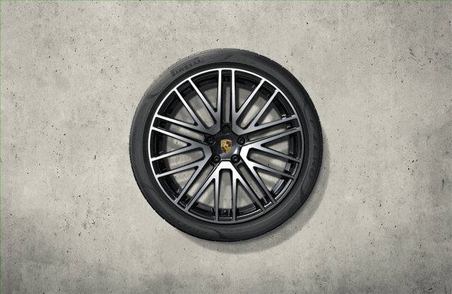 9Y0044643U - Wheels: 22-Inch Rs Spyder Design Summer Wheel-And-Tire for Porsche: Cayenne Image