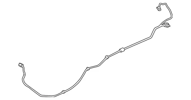 231540170864 - Front Doors: Cable Harness for Mercedes-Benz Image