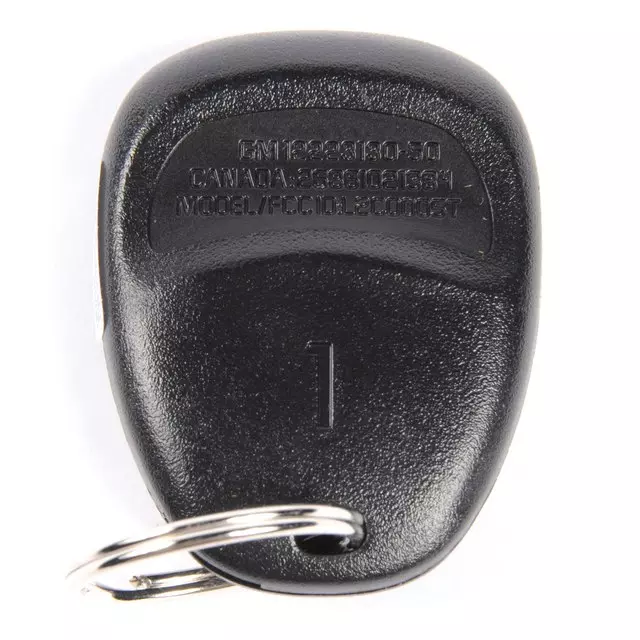 3 Button Keyless Entry Remote Key Fob # 1 - GM (12223130)