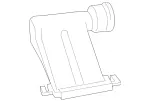 2186807400 - Electrical System: Holder for Mercedes-Benz Image