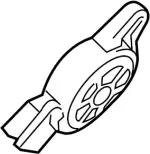 281E13NF0A - Body: Windshield Pillar Speaker for Infiniti Image