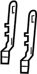 889303JA1A - Body: Escutcheon for Infiniti Image