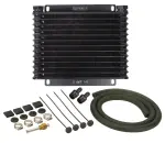 13613 - : 13 Row Series 9000 Plate &amp; Fin Transmission Cooler Kit, 1/2" NPT for Derale Image