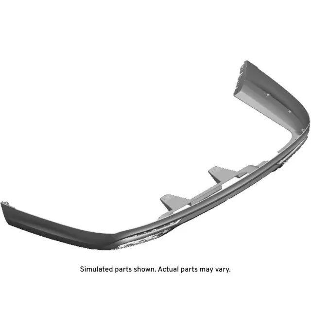 39139242 - : Black Rear Lower Bumper Cover for GM Image