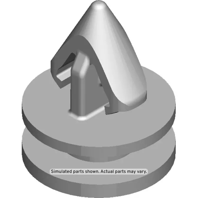 11603260 - : W-Base Multi Purpose Retainer (5.2mm Hole) for Chevrolet: Silverado 2500 HD, Silverado 3500 HD | GMC: Sierra 2500 HD, Sierra 3500 HD Image