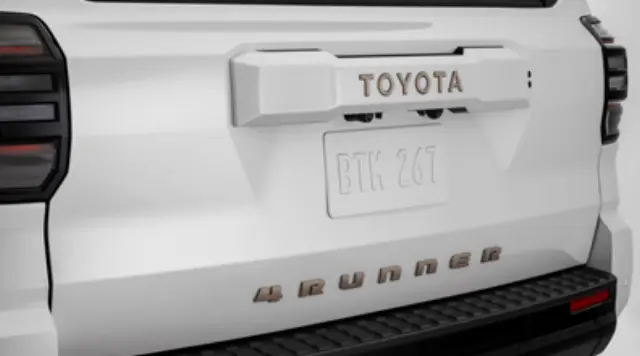 PT9488925325 - Exterior: Bronze Badge Tailgate Insert for Toyota: 4Runner Image