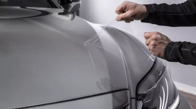 PT90750182 - Exterior: Paint Protection Film, Front Bumper for Lexus: LS500, LS500h Image