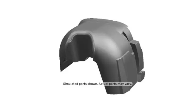 25828531 - Body: Fender Liner for GMC: Sierra 2500 HD, Sierra 3500 HD Image