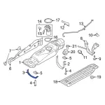 ML3Z9054B - Fuel System: Support Strap for Ford: F-150 Image
