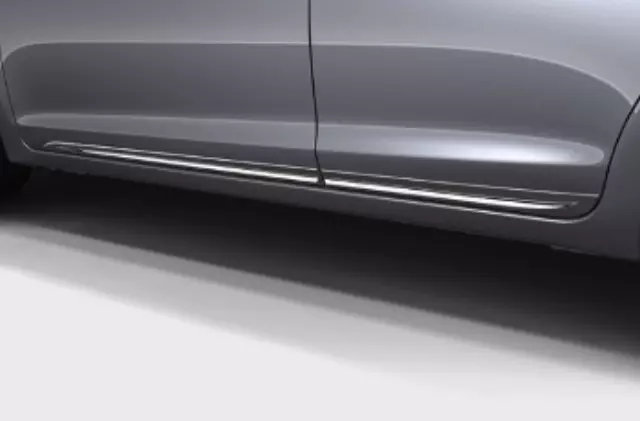 8F57TX6200A - Exterior: Lower Door Trim - Dark Chrome for Acura: ILX Image
