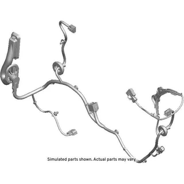 85134012 - : Rear Driver Side Door Wiring Harness for GMC: Hummer EV Pickup Image