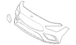 1188808600649999 - Body: Bumper Cover for Mercedes-Benz Image