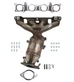 641629 - : Federal / EPA Catalytic Converter - Direct Fit w/ Integrated Manifold for AP Exhaust Image