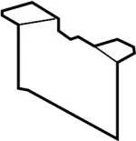 149534HK0A - : Filter Assembly Bracket for Infiniti Image