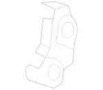 2059200076 - Rear Seat: Lock for Seat Backrest for Mercedes-Benz: AMG GT 43, AMG GT 53, AMG GT 63, AMG GT 63 S, AMG GT 63 S E Performance, C350e, C400, C450 AMG, C63 AMG, CLS450, CLS53 AMG, E300, E350, E43 AMG, E53 AMG, E63 AMG S, GLC300, GLC43 AMG, GLC63 AMG, GLC63 AMG S Image