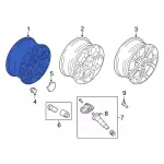 GN1Z1007AP - Suspension: Wheel, Alloy for Ford: EcoSport Image