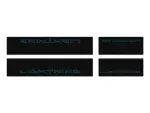 VML3Z99132A08F - Unclassified: Lightning Logo On Black Texture Door Sill Kit for Ford: F-150 Image