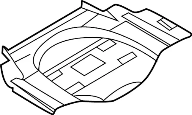 849304GA5A - Body: Insulator for INFINITI: Q50 Image