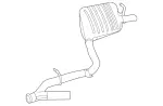 2124905435 - : Exhaust Line for Mercedes-Benz Image