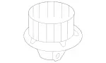 1729065200 - : Blower Motor for Mercedes-Benz Image