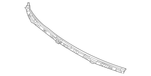1678691200 - Windshield Washer, Emergency Equipmt: Cover Trim for Mercedes-Benz: GLE350, GLE450, GLE450e, GLE53 AMG, GLE580, GLE63 AMG S, GLS450, GLS580, GLS63 AMG, Maybach GLS600 Image image