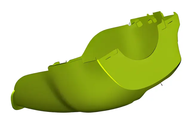 NK3Z3530AA - Steering: Lower Column Cover for Ford Image