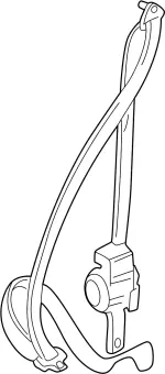 868842Y900 - : Retractor Assembly for Infiniti Image