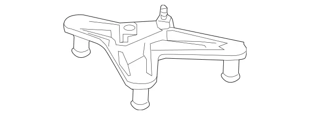 2114310840 - Brakes: Holder for Mercedes-Benz: CLS500, CLS55 AMG, CLS550, CLS63 AMG, E320, E500, E55 AMG Image image