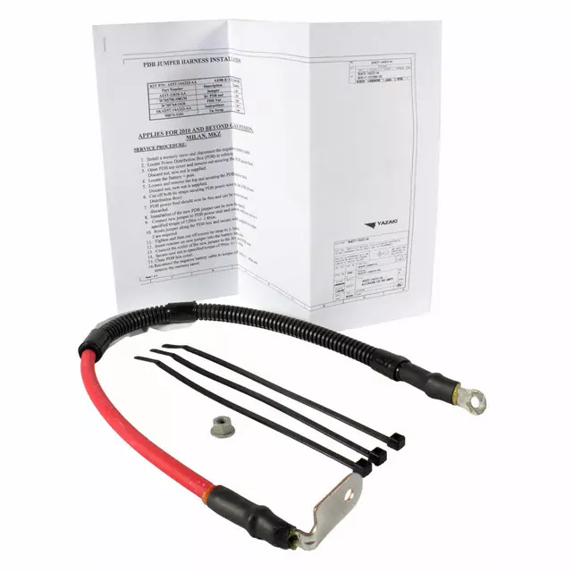 WC96169 - : Cable Assembly Battery Positive for Ford: Fusion | Lincoln: MKZ | Mercury: Milan Image