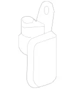 2217300937 - : Hinge for Mercedes-Benz: 250, 300S, S350, S400, S500, S550, S600, S63 AMG Image