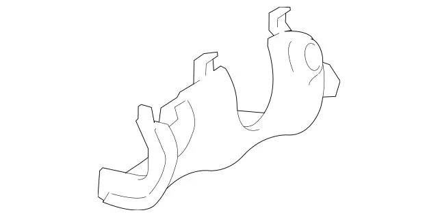 23068047879E44 - Body: Column Cover for Mercedes-Benz Image