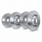 KTFRRVP014103 - : SP Performance, Rotors, Peak Series Slotted, Silver Zinc Coated, Kit for SP Performance Image
