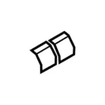 BR3Z6320000AK - Body: Stripe Tape for Ford: Mustang Image