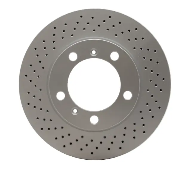 62402043D - Brakes &amp; Brake Parts: DFC GEOSPEC Coated Rotor - Drilled for DYNAMIC FRICTION Image