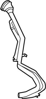 172211WW0C - Fuel System: Filler Pipe for INFINITI: FX35, FX37, FX50, QX70 Image
