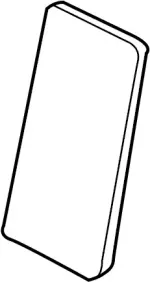 88716AT510 - Body: Back Panel for Infiniti Image