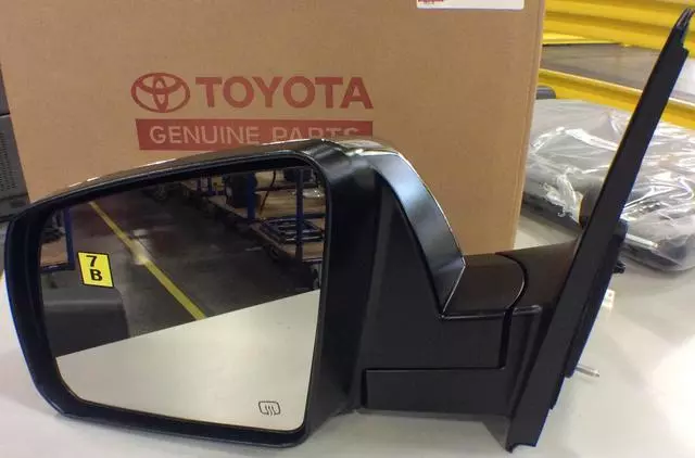 2014-2021 Toyota Tundra - Mirror Assembly Left Chrome - Toyota (87940-0C490)