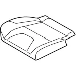GJ5Z7863804BC - Body: Seat Cover for Ford: Escape Image