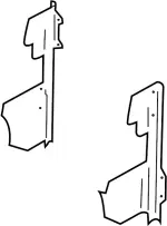 62810CG000 - Body: Air Guide for Infiniti Image