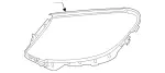 2228261200 - Electrical System: Seal, Lamp Housing for Mercedes-Benz Image
