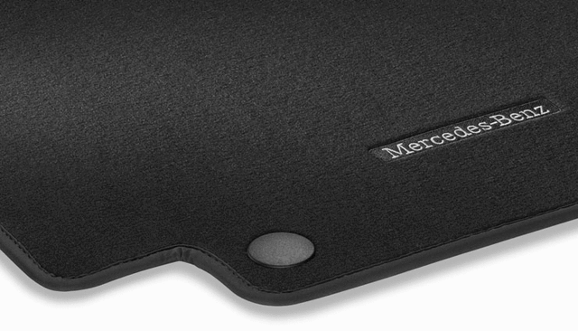 20568004049J74 - : Velour Floor Mats Classic, Set, 4-Piece for Mercedes-Benz: C300, C350e, C43 AMG, C450 AMG, C63 AMG, C63 AMG S, E300, E450, E53 AMG, E63 AMG S Image